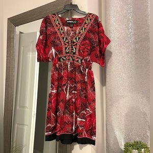 Desigual Dolman Sleeve Boho Dress